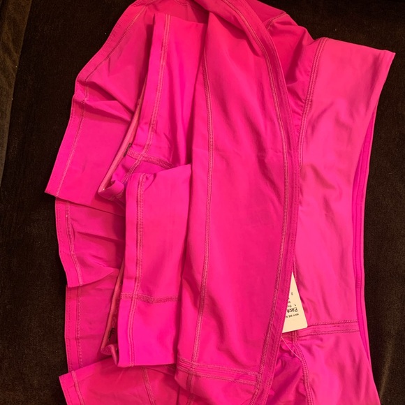 NWT Lululemon Pace Rival Skirt in Pow Pink (4) - Picture 8 of 12